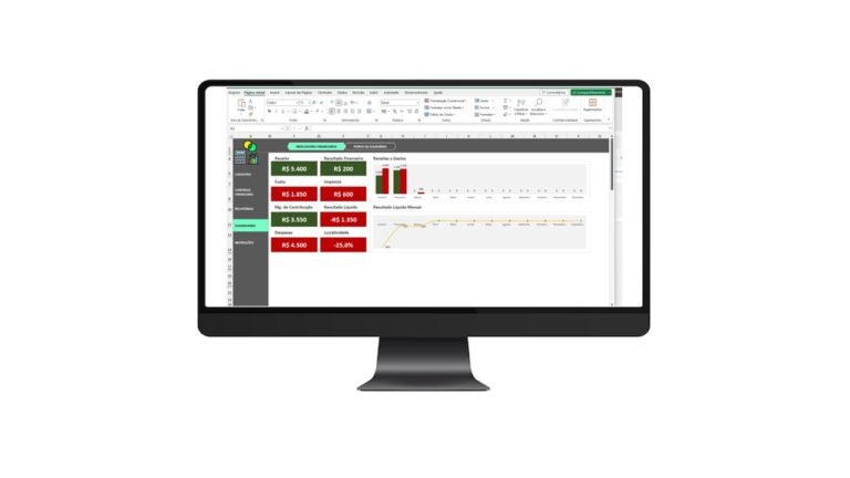Planilha de Indicadores Financeiros Em Excel