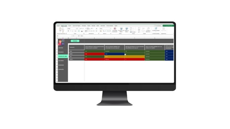 Planilha para Pesquisa de Clima Organizacional em Excel