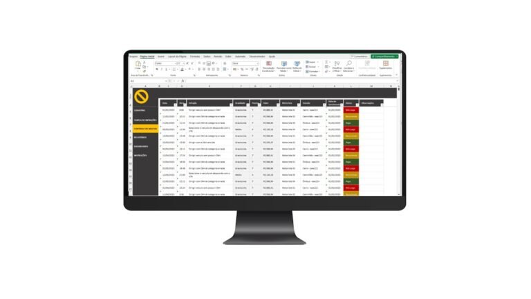 Planilha de Controle de Multas de Trânsito Em Excel