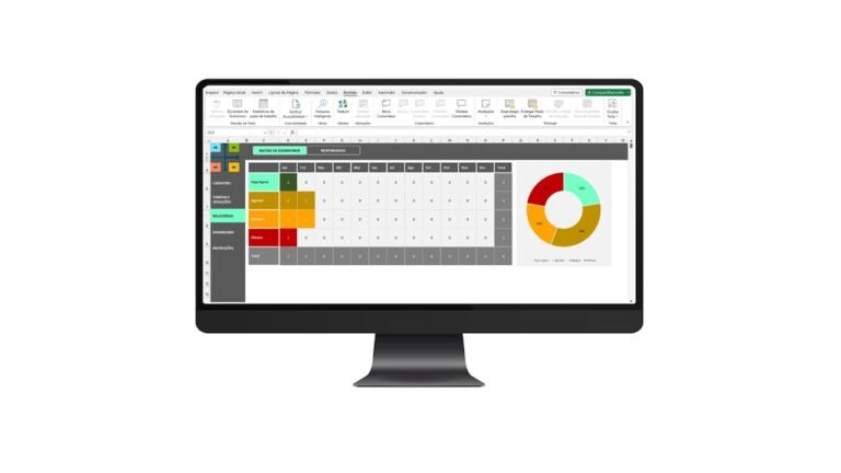 Planilha Matriz de Urgência Importância Eisenhower em Excel