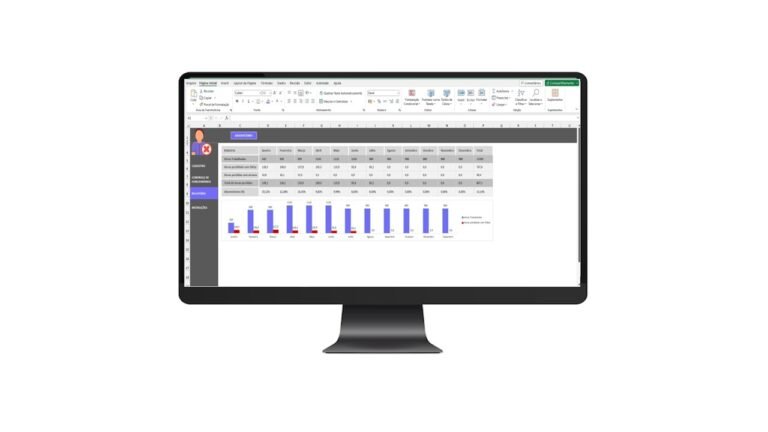 Planilha Gestão De Faltas e Atrasos - Absenteismo Em Excel