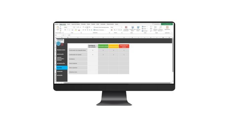 Planilha PMOC – Controle e Manutenção de Ar Condicionados em Excel