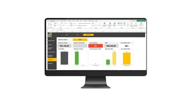 Planilha para Cadastro de Clientes (CRM) em Excel
