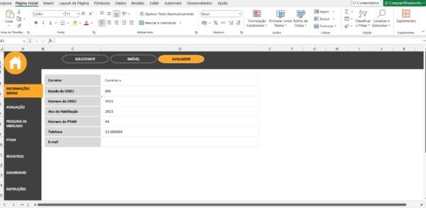 Planilha de Parecer Técnico de Avaliação Mercadológica (PTAM) - Imagem 7