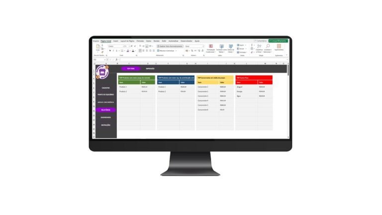 Planilha de Formação de Preço de Produto para Revenda em Excel