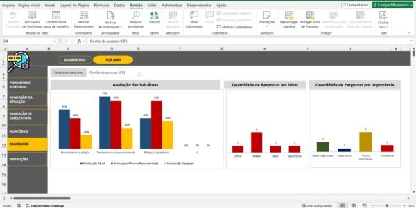 Planilha Diagnóstico Empresarial Completo em Excel - Imagem 2
