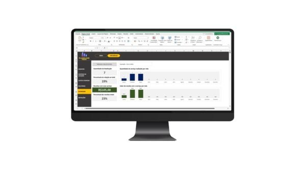 Planilha de Controle para Lavagem de Carros - Lavacar - Em excel