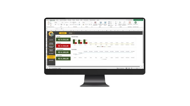 Planilha de Controle para Oficina Mecânica Completa