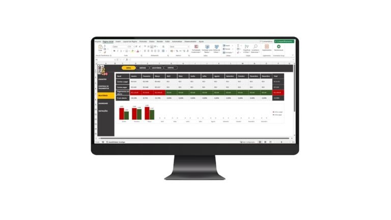 Planilha para Controle de Contas de Locatários