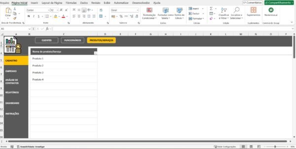 Planilha de Controle de Saldo por Contrato ou Empenho - Imagem 7
