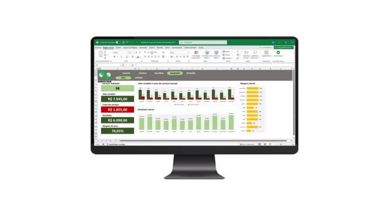 Planilha de Custos de Serviços Terceirizados em Excel