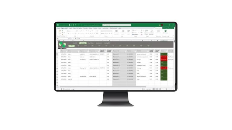 Planilha para Controle de Acesso a Condomínios em Excel