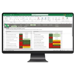 Planilha de Gestão Estratégica Completa em Excel