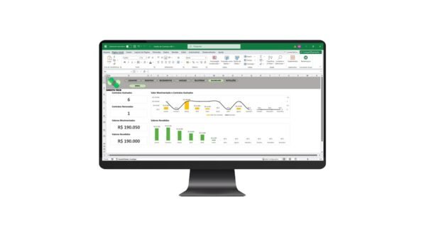 Planilha para Gestão e Controle de Contratos em Excel
