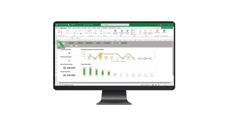 Planilha para Gestão e Controle de Contratos em Excel