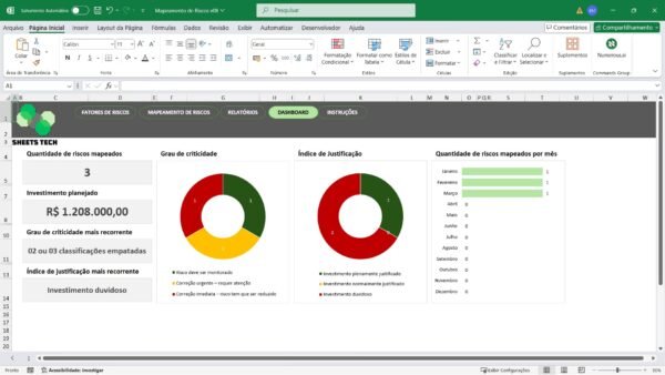 Planilha para Mapeamento de Riscos em Excel - William T. Fine - Imagem 7