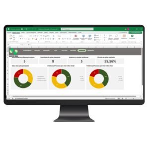 Planilha de Otimização de Processos com Ciclo PDCA