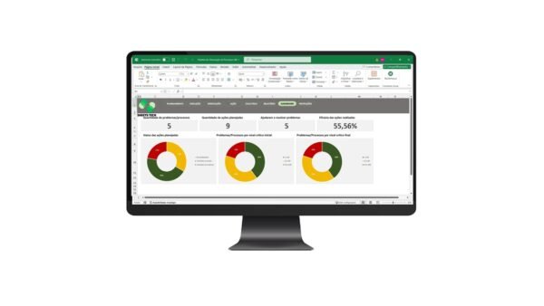 Planilha de Otimização de Processos com Ciclo PDCA