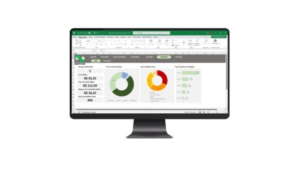 Planilha de Precificação de Serviços em Excel