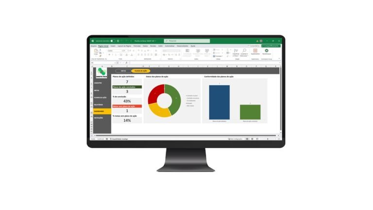 Planilha de Metas SMART em Excel