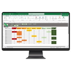 Planilha Matriz Nine Box em Excel