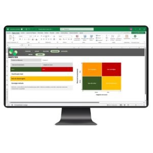 Planilha Matriz de Kraljic em Excel