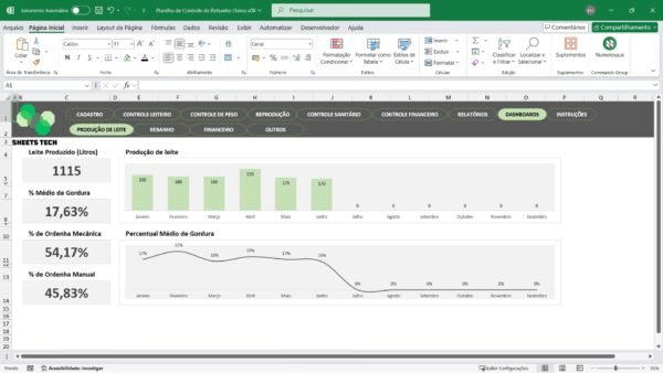 Planilha para Controle de Rebanho Ovino em Excel - Imagem 12
