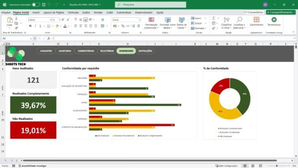 Planilha para Auditoria ISO 9001:2015 - Imagem 3
