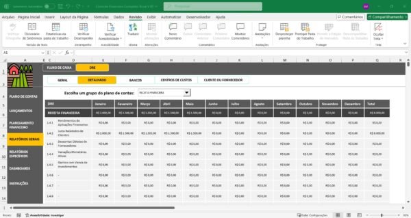 Planilha de Controle Financeiro para Propriedades Rurais - Imagem 12