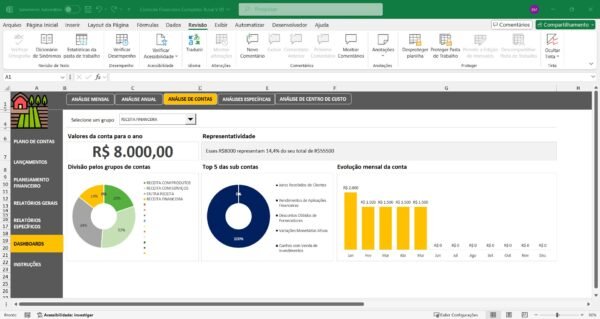 Planilha de Controle Financeiro para Propriedades Rurais - Imagem 4