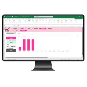 Planilha de Controle de Agenda para Salão Manicure em Excel