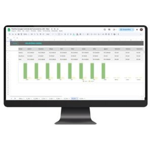 Planilha para Controle de Funcionários no Google Sheets