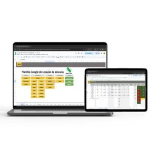 Planilha para Controle de Aluguel de Carros Google Sheets