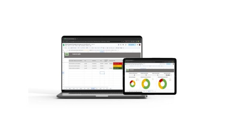 Planilha PDCA Completa no Google Sheets