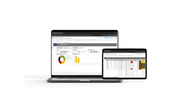 Planilha para Controle de Aluguel de Motos Google Sheets