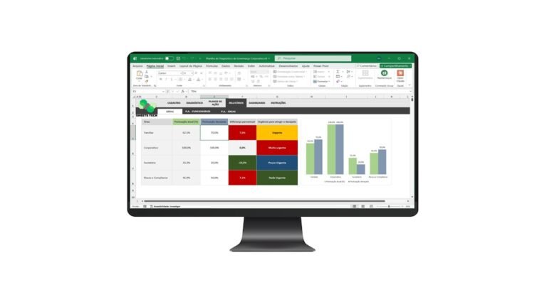 Planilha para Diagnóstico de Governança Corporativa em Excel