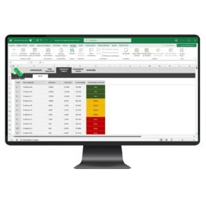 Planilha de Diagrama de Pareto (80/20) em Excel