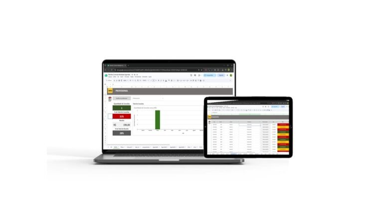 Planilha para Controle de Múltiplas Agendas no Google Planilhas