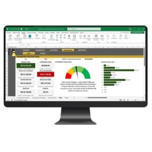 Planilha de Controle de Aluguel de Roupas e Trajes em Excel