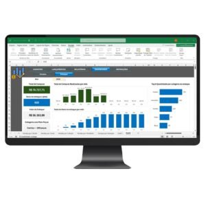 Planilha de Controle de Estoque para Loja de Roupa em Excel